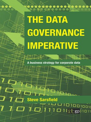 cover image of The Data Governance Imperative